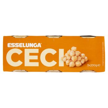 Esselunga, chickpeas 3x125 g