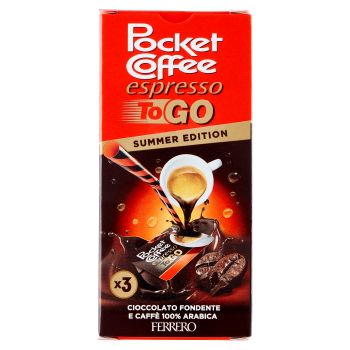 Pocket Coffee, Espresso To Go Summer Edition 3 pieces 64.8 ml