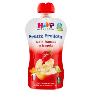 HiPP, Organic fruit smoothie apple banana and strawberry 90 g