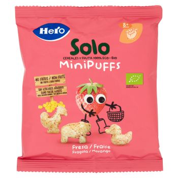 Hero, Solo MiniPuffs strawberry 18 g