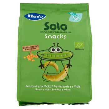 Hero, Solo Snacks with organic corn peas 40 g