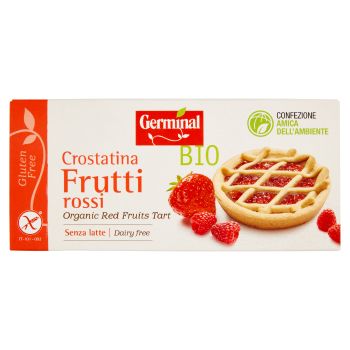 Germinal, gluten-free and dairy-free red fruit tart