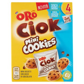 Oro Ciok, Mini Cookies mini chocolate chip cookies 160 g