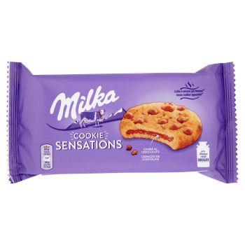 Milka, Cookie Sensations cookies filled with milk chocolate 156 g