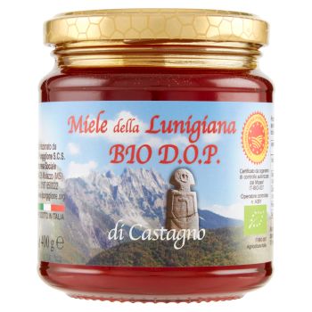 Organic Lunigiana Chestnut Honey PDO 400 g