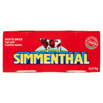 Simmenthal, boiled beef in vegetable jelly 2x215 g